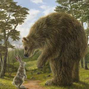 "The Exchange" Fine Art Edition on Paper by Robert Bissell