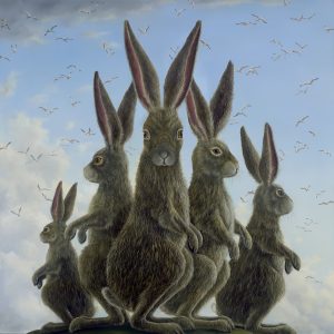 "Exiles" Fine Art Edition on Canvas by Robert Bissell