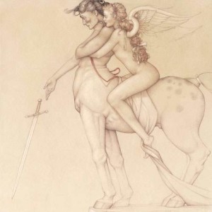 "Centaur" Fine Art Edition on Paper by Michael Parkes