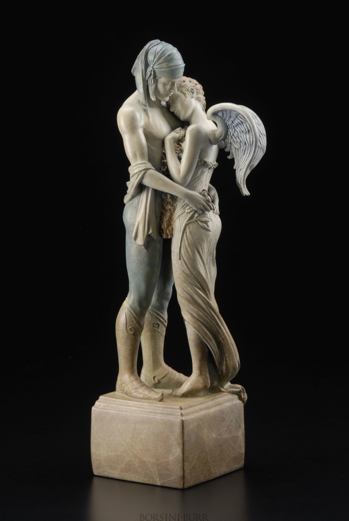 "Last Peony" Beauty in Bronze Sculpture by Michael Parkes