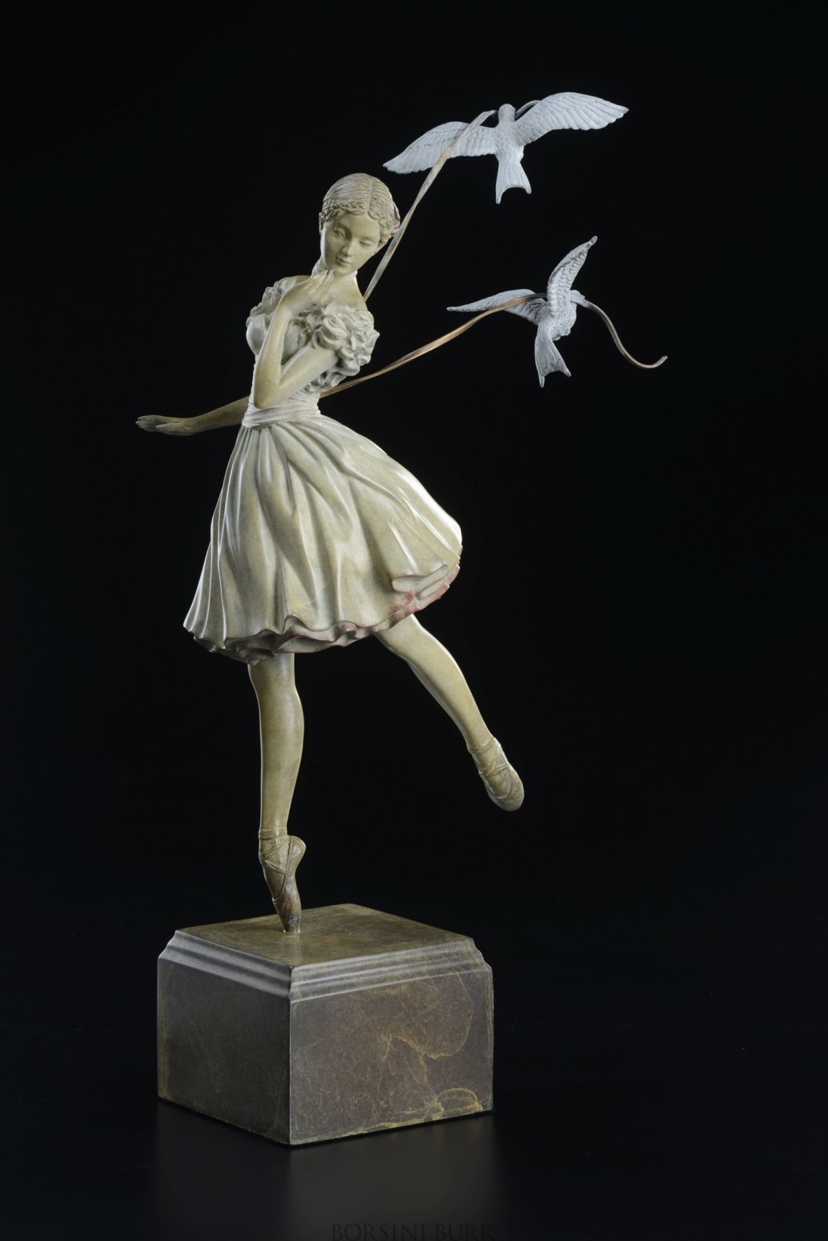 "Tuesday’s Child" Beauty in Bronze Sculpture by Michael Parkes