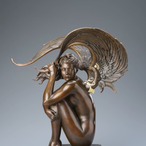 "Summer Storm" Bronze Sculpture by Michael Parkes