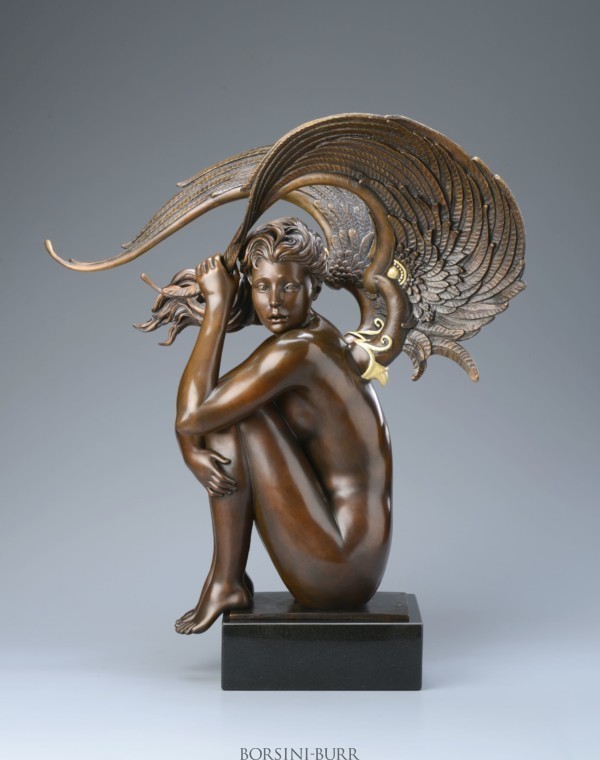 "Summer Storm" Bronze Sculpture by Michael Parkes