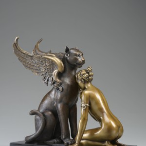 "Meditation" Bronze Sculpture by Michael Parkes