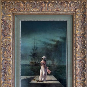 Jane and the Prisoner of Woolhouse Original Oil on Board by Kinuko Y. Craft