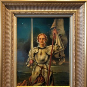 Joan of Arc Original Oil on Board by Kinuko Y. Craft