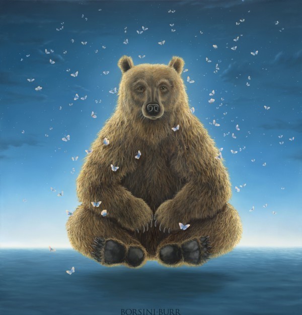 "Sage of the Night" Fine Art Edition on Canvas by Robert Bissell