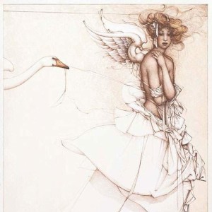 "Summer Memories" Stone Lithograph by Michael Parkes