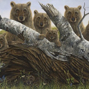 "The Portrait" Fine Art on Canvas by Robert Bissell