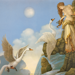 "The Source" Original Oil on Canvas by Michael Parkes