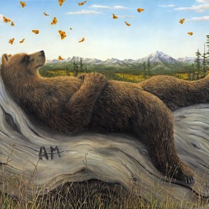 "AM" Fine Art Edition on Paper by Robert Bissell