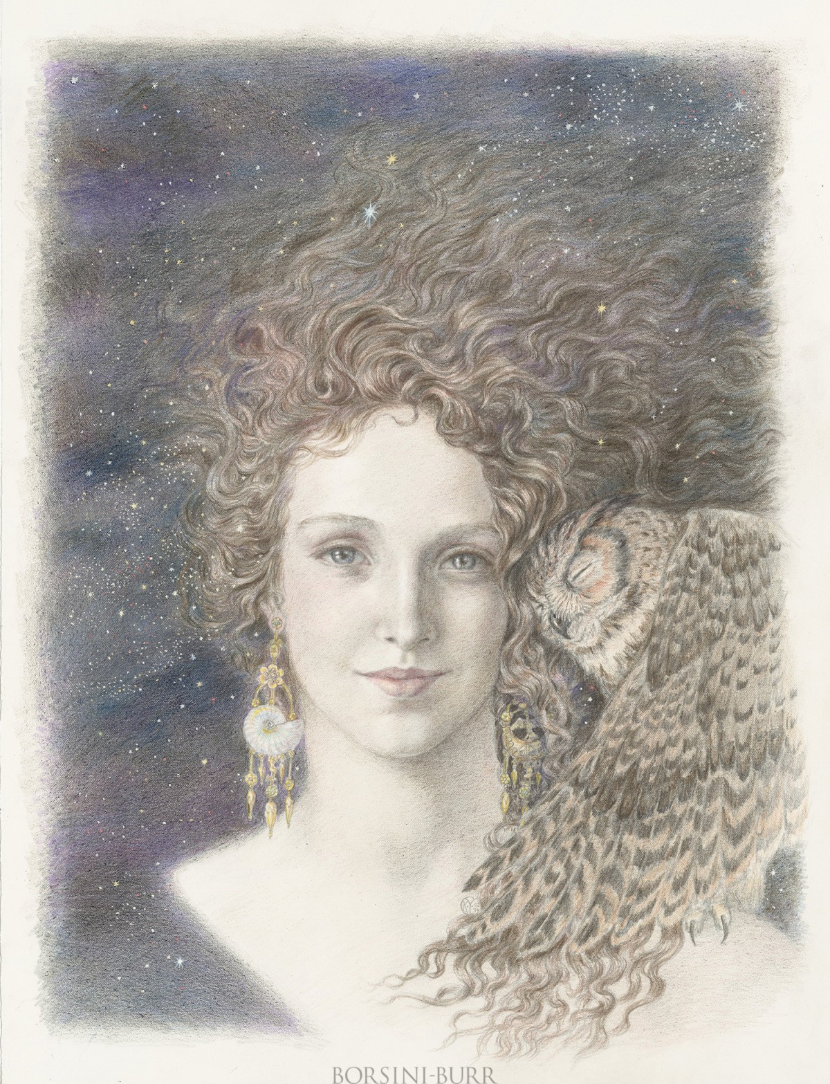 "Athena" Fine Art Edition on Paper by Kinuko Y. Craft