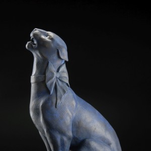 "Bella Blue" Bronze Sculpture by Michael Parkes