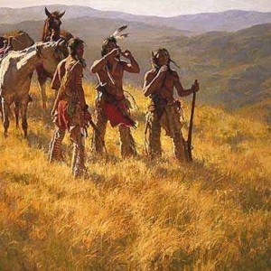 "Dust of Many Pony Soldiers" Fine Art Edition on Canvas by Howard Terpning