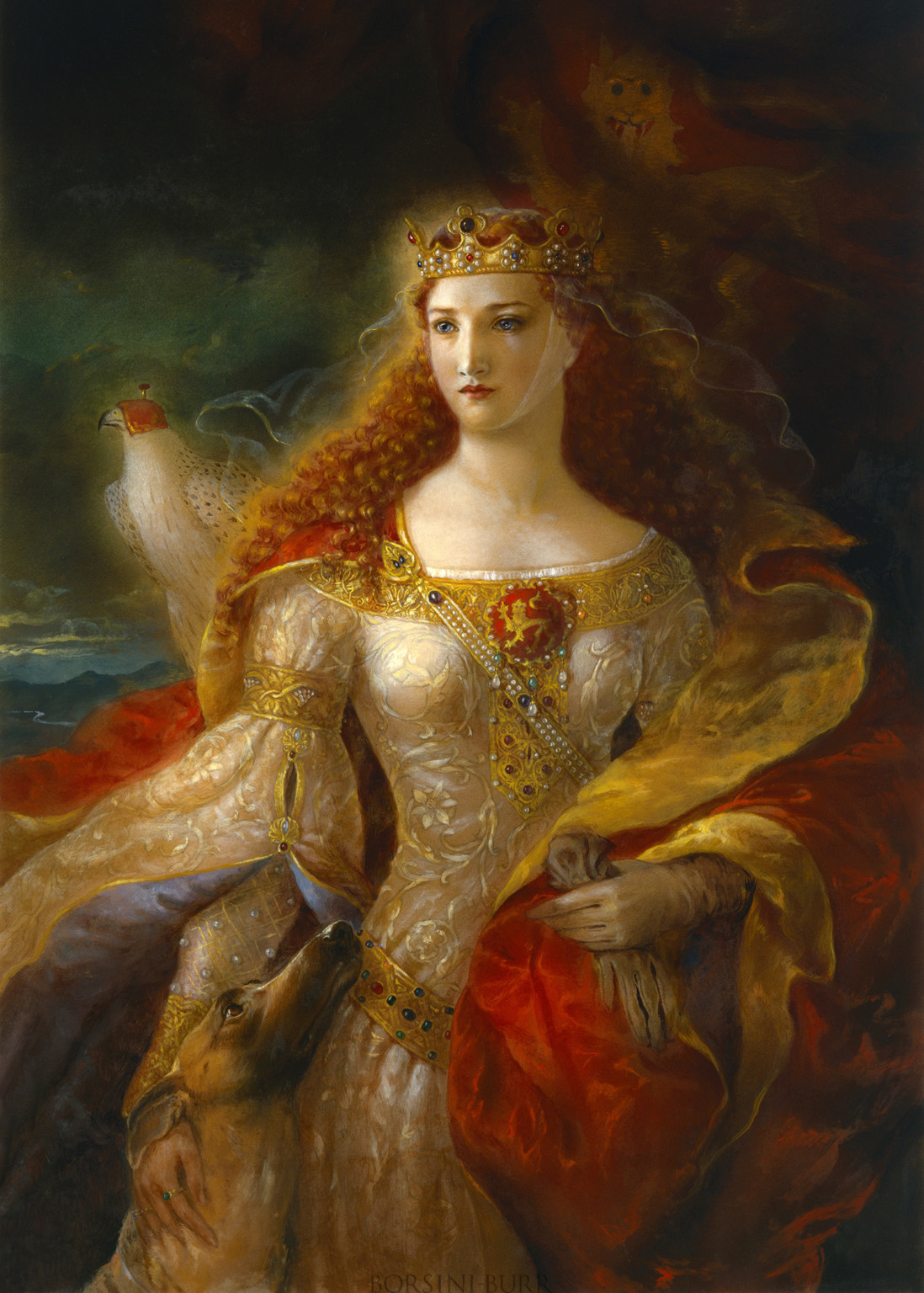 Eleanor by Kinuko Y. Craft - Original Oil on Board