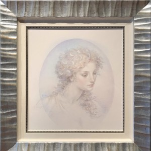 "Artemis" Original Drawing by Kinuko Y. Craft