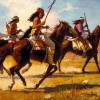 "Light Cavalry" Fine Art Edition on Canvas by Howard Terpning