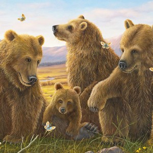 "Living Joy" Fine Art Edition on Canvas by Robert Bissell
