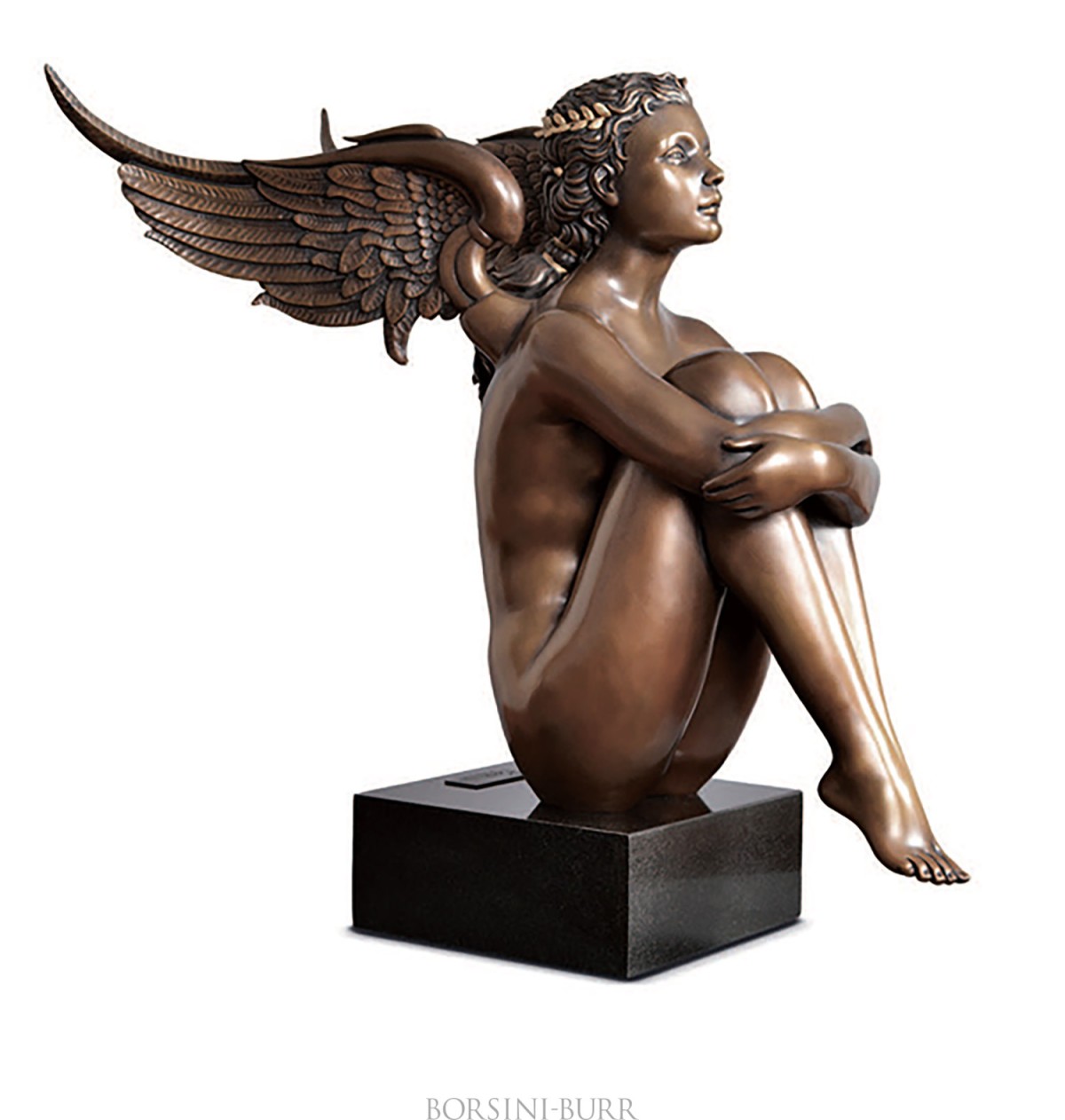"Magic Spring" Bronze Sculpture by Michael Parkes