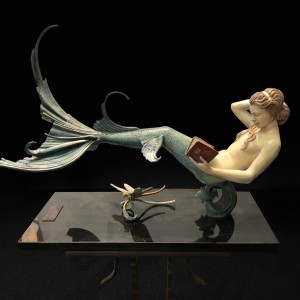 "Day Dreaming" Bronze Sculpture by Michael Parkes