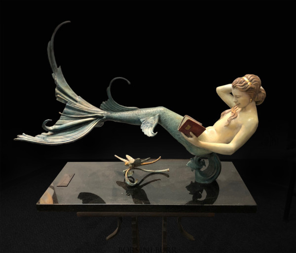 "Day Dreaming" Bronze Sculpture by Michael Parkes