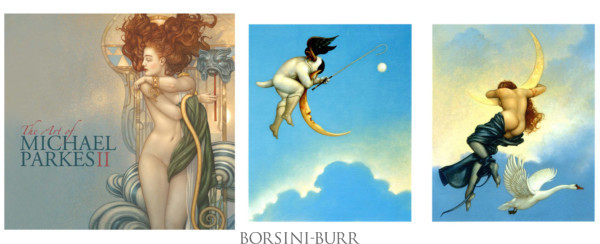 "Moons Deluxe Edition" Multimedia by Michael Parkes