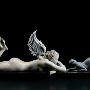 "See No Evil" Bronze Sculpture by Michael Parkes