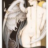 "Watching Time" Stone Lithograph by Michael Parkes