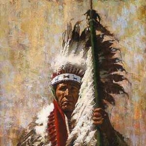 "Strength of Eagles - 1992" Lithograph by Howard Terpning