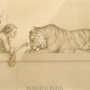 "Tiger, Tiger" Original Oil on Canvas by Michael Parkes
