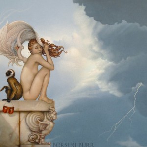 "Summer Storm" Original Oil on Canvas by Michael Parkes