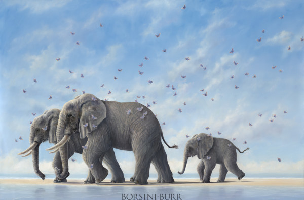 "Voyagers" Fine Art Edition on Canvas by Robert Bissell